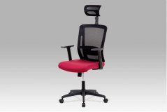 Kancelárska stolička na kolieskach ALBI — červená