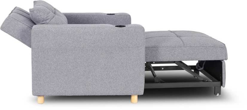 Kreslo SOLOR Šedé – moderná elegancia pre váš interiér