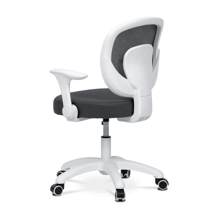 Detská výškovo nastaviteľná stolička AERO – sivá sieťovina Autronic