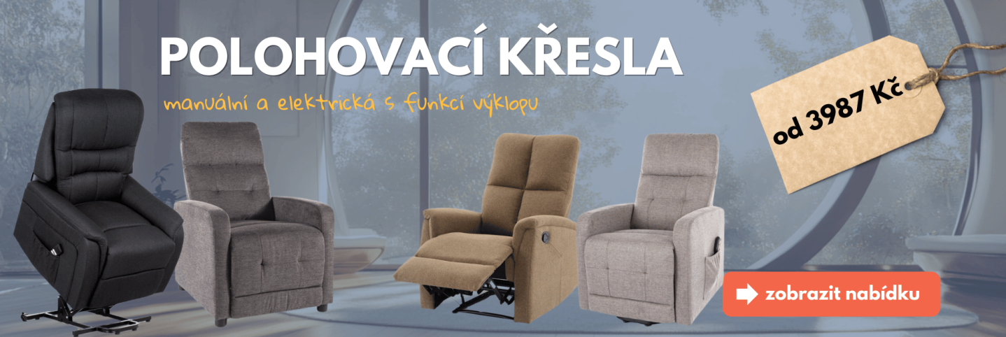 Polohovací křesla
