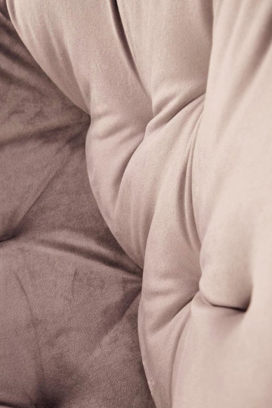 Elegantné Béžové Kreslo BECKY s otočnou funkciou Halmar