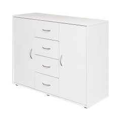 Komoda PULA — bílá IDEA nábytek