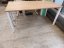 Pracovní stůl US 1600 160x80 cm – dub/bílé nohy (vzorek z prodejny)