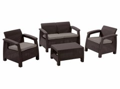 Zahradní set 1 + 3 — umělý ratan, více barev
