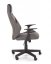Kancelářská židle TANGER — ekokůže, šedá