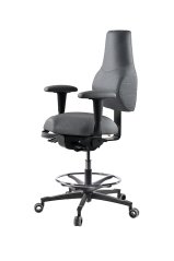 Zdravotní židle THERAPIA STANDI zvýšená -⁠ na míru, eko kůže, více barev