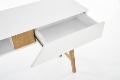 Pracovní stůl KN1 – masiv, bílá