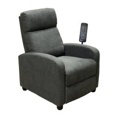 Masážní polohovatelné křeslo DELUXE – látka, více barev IDEA nábytek