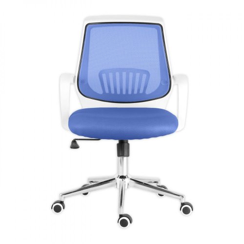 Otočná kancelářská židle LUISA – látka, modrá