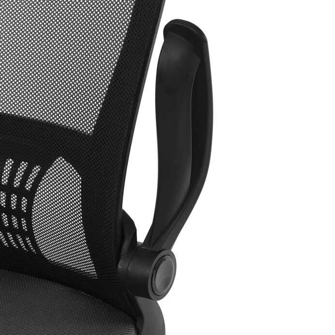 Dětská židle NINA – Šedá síťovina, houpací mechanismus Autronic