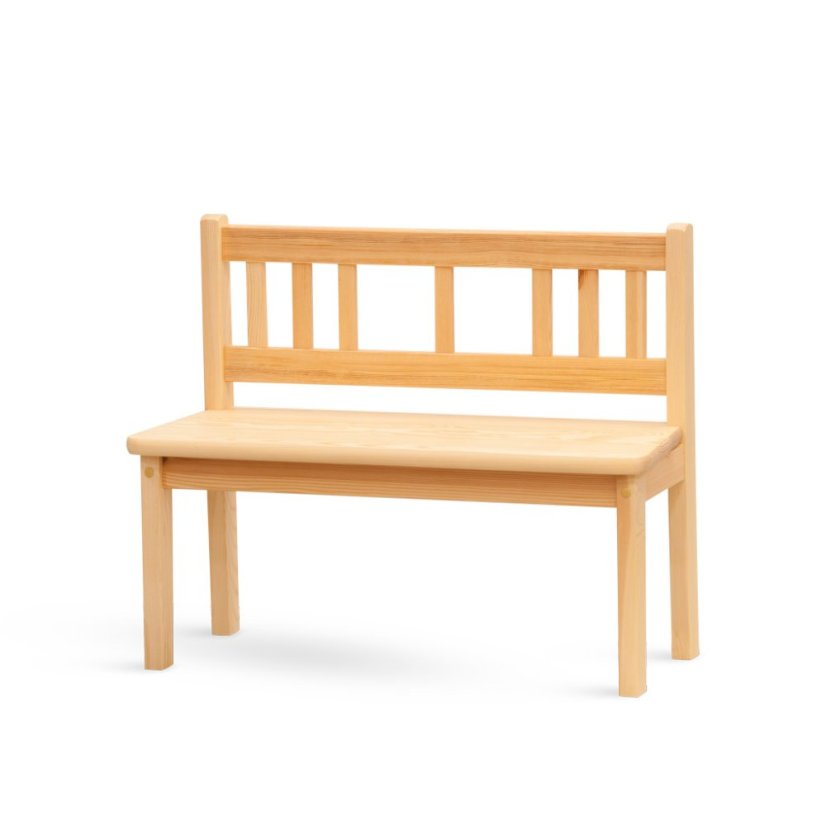 Dětská lavice PINO Bambino – z borovicového masivu Stima