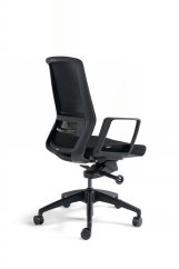 Kancelárska ergonomická stolička BESTUHL J17 BLACK — viac farieb