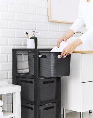 BRISEN komoda 3x16 L - antracit