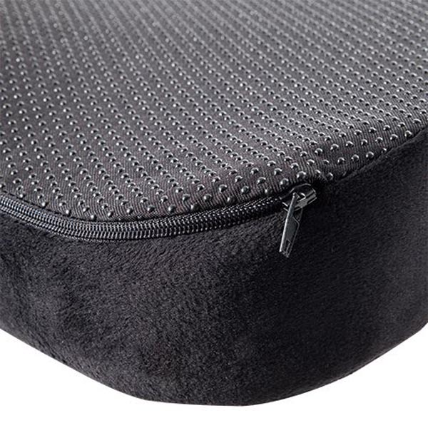 Ergonomický podsedák pod zadok - pamäťová pena, čierna