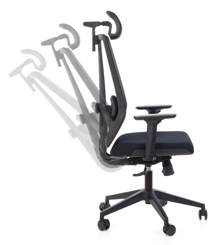 Ergonomická kancelářská židle GRENY černá