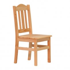 Jídelní dřevěná židle Stima PINO II – masiv borovice, lak
