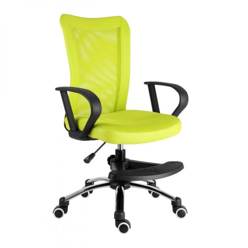 Detská stolička s podnožou BUCK –⁠ látka, viac farieb - Varianty stoličky BUCK: Zelená