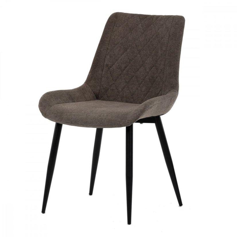 Jedálenská stolička MIREN — látka, kov, viac farieb