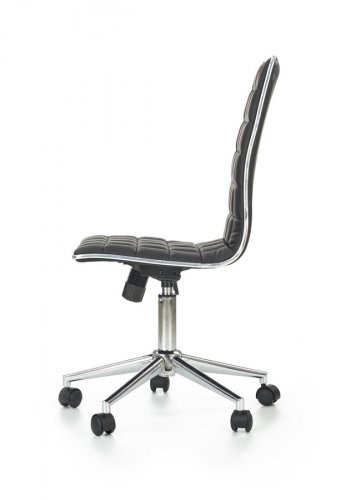 Kancelářská otočná židle TIROL — ekokůže, více barev - Čalounění TIROL: Bílá