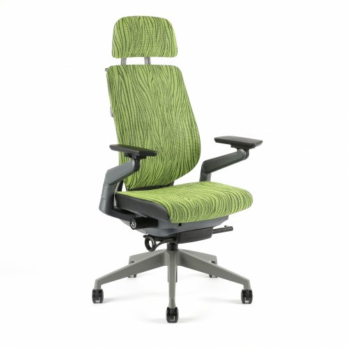 Kancelářská ergonomická židle Office Pro KARME MESH —  více barev - Čalounění KARME MESH: Zelená žíhaná