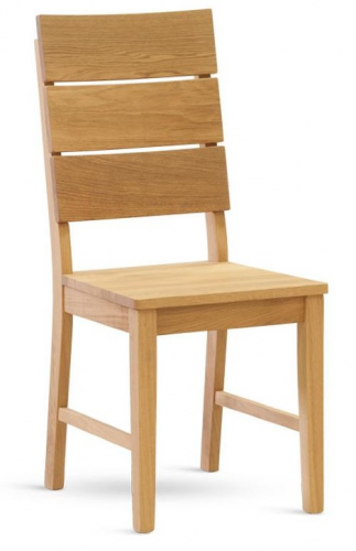 Dřevěná jídelní židle Stima KARIN MASIV – dub, nosnost 130 kg