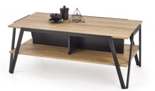 Konferenční stolek VOLTA – MDF, zlatý dub Halmar