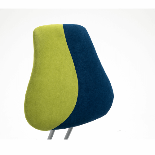 Dětská rostoucí židle RAIDON – látka, plast, zelená / modrá / šedá