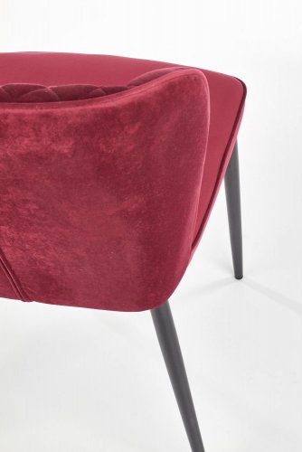 Jedálenská stolička MANNY – zamat, viac farieb