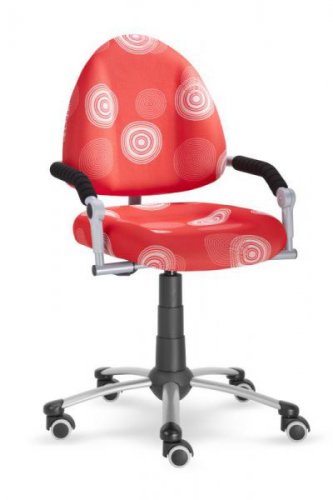 Rostoucí dětská židle na kolečkách Mayer FREAKY – s područkami - Čalounění Freaky: Aquaclean růžová 2436 08 30 370