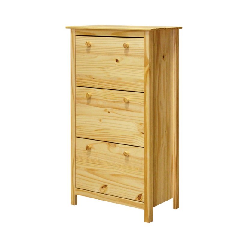 Drevený botník NAVUTÝ — masív borovica