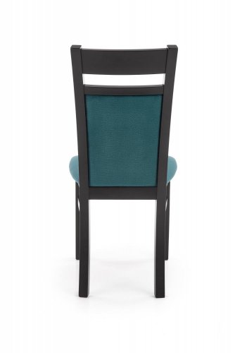Jedálenská stolička GERARD 2 – masív, látka, viac farieb - Čalúnenie GERARD 2: Dub sonoma / hnedá