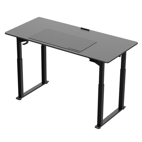 Elektricky výškově nastavitelný stůl UPLIFT — 160 cm, černá
