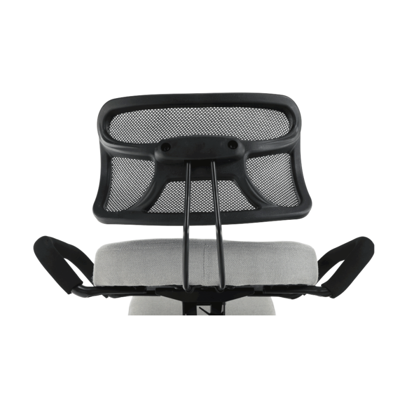 Ergonomická kľakačka RUFUS – Čierna, Látkový poťah