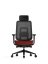 Kancelářská ergonomická židle K42  SP – síť/ čalouněná, červená