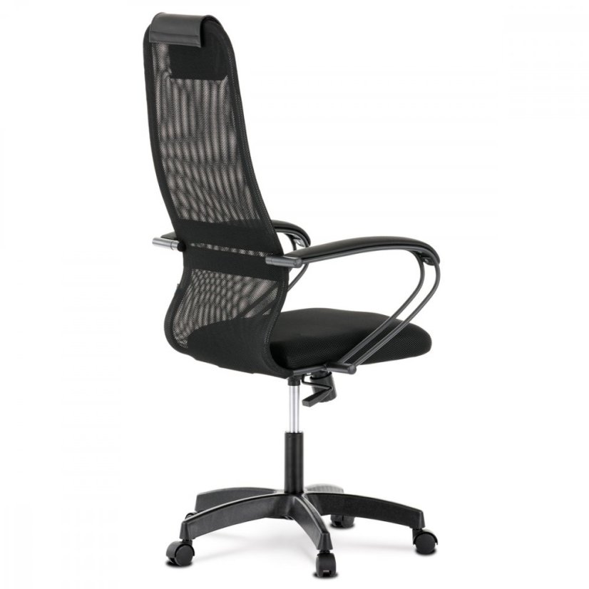 Kancelářské křeslo SWEET – látka, síť, černá Autronic