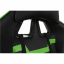 Herní židle BILGI — ekokůže, plast, černá/zelená, nosnost 150 kg