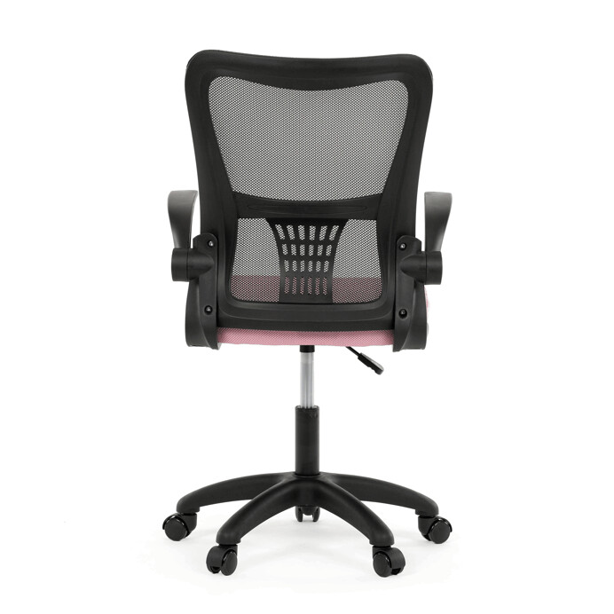 Dětská židle NINA – růžová síťovina, houpací mechanismus Autronic