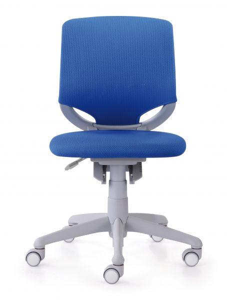 Rastúca detská stolička na kolieskach Mayer SMARTY 2416 02 – bez podrúčok, modrá
