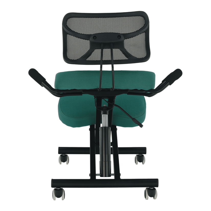 Ergonomická kľačadlo RUFUS – zelená látka