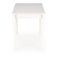 Jídelní rozkládací stůl GINO — 100x60 (+35cm), bílý