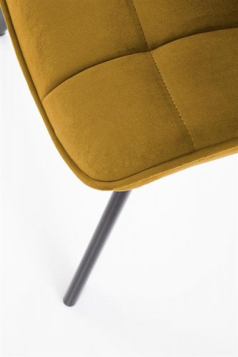 Jídelní židle SAM – látka, více barev - Čalounění SAM: Šedá