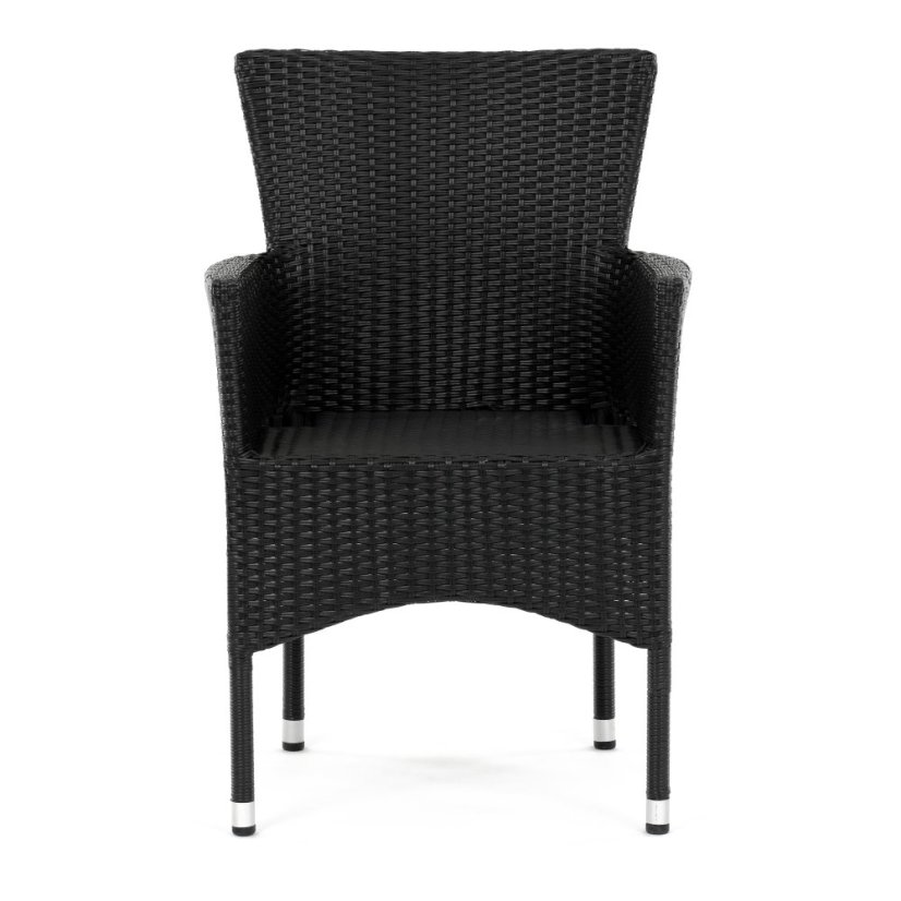 Zahradní židle GRILON  – kov, polyratan, více barev