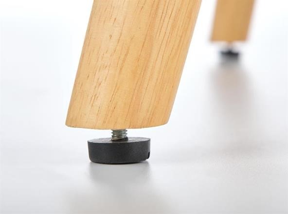 Relaxační křeslo ušák DELGADO — masiv, látka šedá Halmar