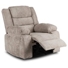 Luxusné kreslo ARTURO z béžového zamatu – elegancia a komfort