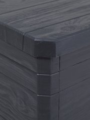 WOODYS zahradní plastový úložný box 160 L - grafit