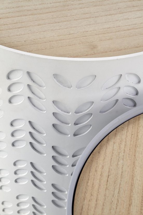 Súprava konferenčných stolíkov ALBA – biela / sivá