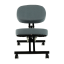 Ergonomická kľačka KILIAN – svetlosivá/čierna, látkový povrch