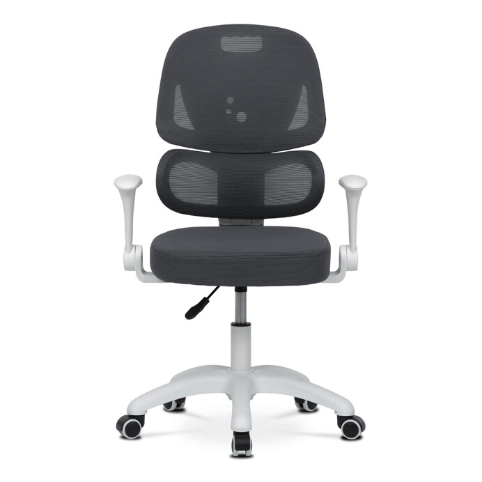 Detská stolička LOLA – s výškovo nastaviteľným sivým sieťovaným sedadlom Autronic