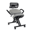Ergonomická kľakačka RUFUS – Čierna, Látkový poťah