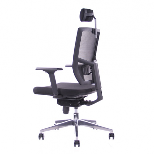 Kancelárska ergonomická stolička Sego ANDY AL — viac farieb, nosnosť 130 kg - Farby stoličky Sego ANDY AL: Sivá